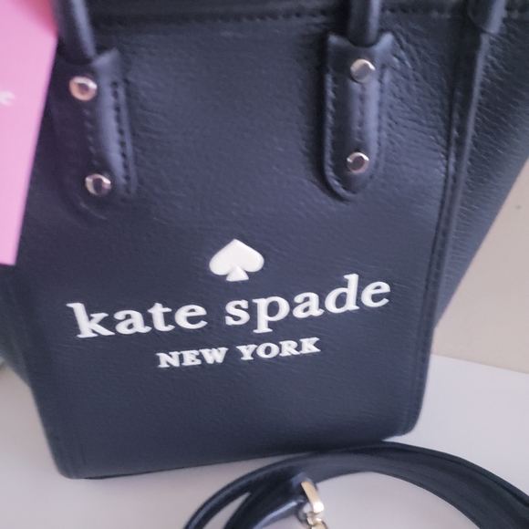 Kate Spade BNWT  Ella Mini Tote - Pebbled Leather ( MSRP $359+ CAD) - Picture 4 of 16